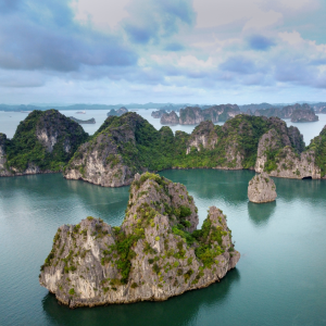 FOTOGRAFIA DALL'ALTO SUL PAESAGGIO DEL VIETNAM